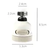360 Degree Aerator Water Bubbler Swivel Head Water 3 Adjustable Water Size Rotary Head Faucet Nozzle Tap for Bathroom Kitchen