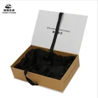 Custom Wholesale Luxury Folding Gift Hair Extension With Ribbon Packaging Box