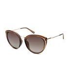 Sunglasses Copper Sunglasses Women Men Oversize Style Copper Frame Brand Designer Sun Glasses UV400 Flat Lens Goggles