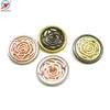 Factory sale fancy alloy hollow shank button custom made metal buttons