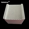 High strength thermal storage porcelain monolith honeycomb ceramic block for RTO