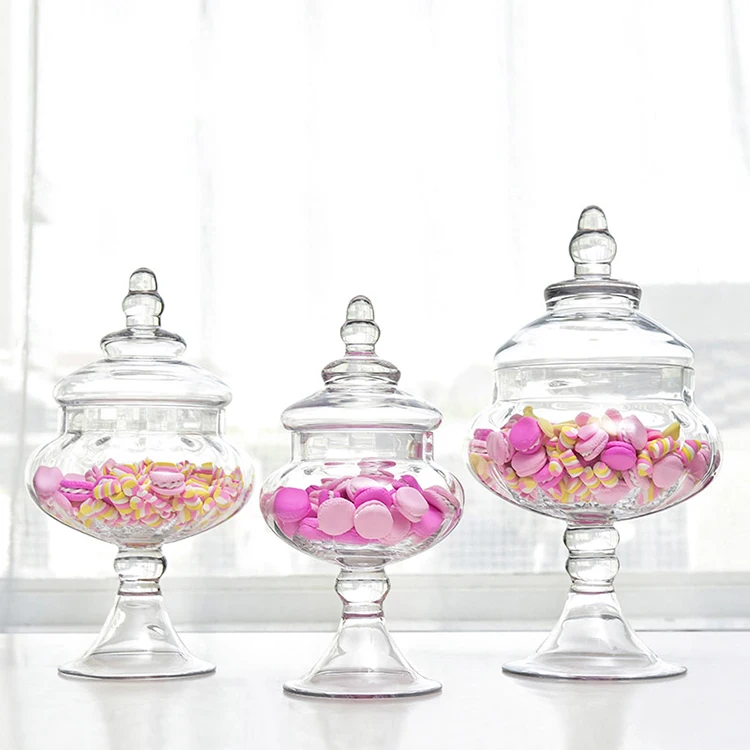 Round Storage Cork Lid Large Home Good Canister Set Candy Buffet Glass Container, High transparency
Round Storage Cork Lid Large Home Good Canister Set Candy Buffet Glass Container, High transparency