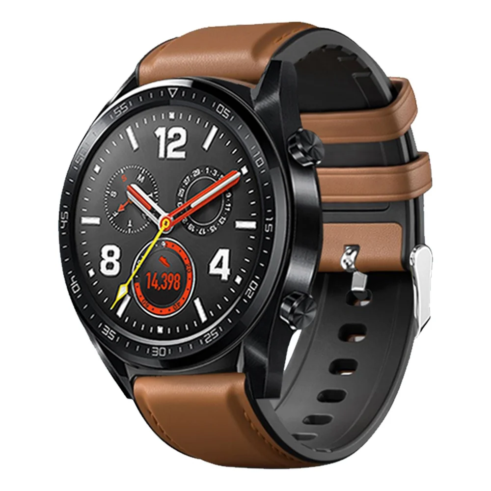 Watch Band Strap Silicone Leather for Huawei Watch GT GT2 Strap Samsung Gear s3 Classic Frontier Watch Belt
Watch Band Strap Silicone Leather for Huawei Watch GT GT2 Strap Samsung Gear s3 Classic Frontier Watch Belt