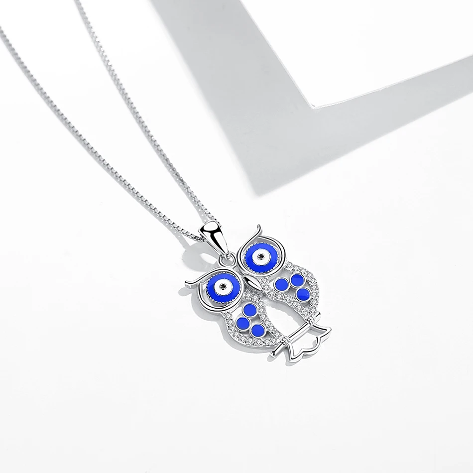 Fashion sterling silver 925 New arrival Owl Pendant Necklace for Women Jewelry Zirconia Necklace Female Gift
Fashion sterling silver 925 New arrival Owl Pendant Necklace for Women Jewelry Zirconia Necklace Female Gift