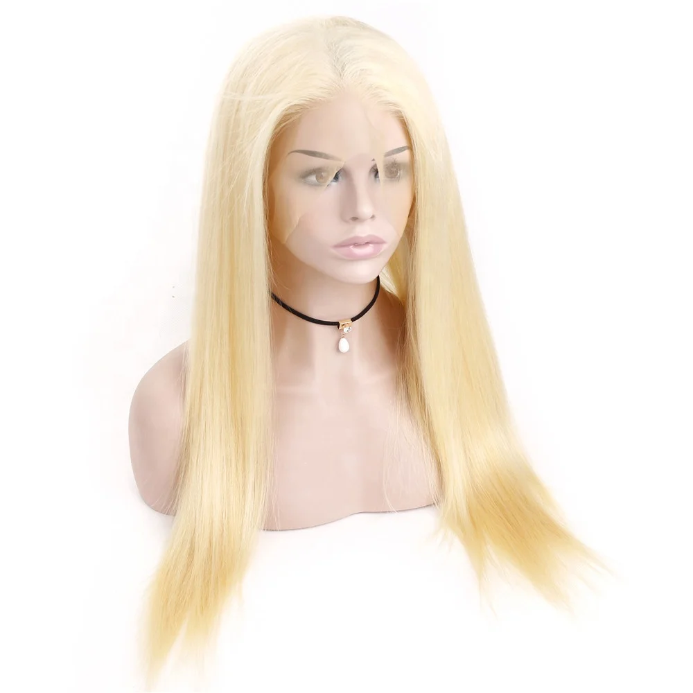 Pre-Plucked 613 Blonde Lace Wig Brazilian Straight Human Hair Transparent Full Lace Front Wig With Baby Hair
Pre-Plucked 613 Blonde Lace Wig Brazilian Straight Human Hair Transparent Full Lace Front Wig With Baby Hair