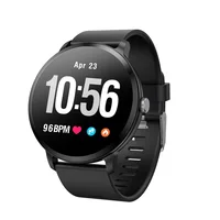 

Newly V11 Smart watch IP67 waterproof Tempered glass Fitness tracker Heart rate monitor Blood Pressure Oxygen Smart Bracelet