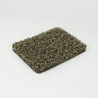 12m roll customized beige black double color pvc coil carpet 5d car floor mat