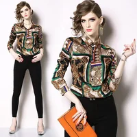 2019 Summer New Fashion Wholesale Tops Women Long Sleeve printing Casual stylish Blouse
2019 Summer New Fashion Wholesale Tops Women Long Sleeve printing Casual stylish Blouse