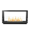 inno fire 72 inch 1829mmL firebox intelligent remote control ethanol double sided glass fireplace