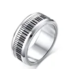 /product-detail/stainless-steel-black-white-piano-rotatable-ring-62096316022.html
