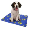Dog Pet Cooling Gel Mat Pad Bed for Hot Summer Sleep Well Self Cooling Pet Mat for Floor Bed Crate Cool Dog