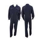 Oem Navy Breathable Spring Autumn Work Uniform Shirt