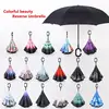 New design Hands Free Magic Umbrella Inverted Ppside Down Reverse Umbrella Car