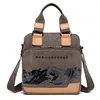 High quality fashion men design printed organic logo cotton canvas mini handbag bags from China Suppliers