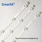 LED tv Backlight strip Lamps LED tv lens Strips for LG 32 inch LCD TV 6916L-1106A/6916L-1105A