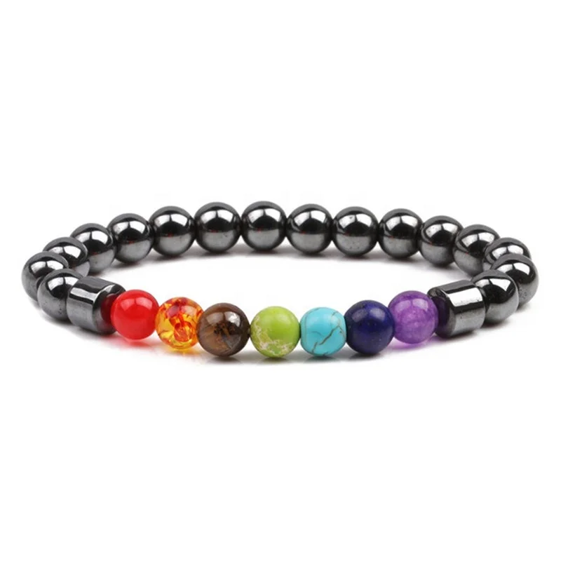 Beaded Bracelet Prayer Beads Yoga Bracelet Charms Hematite 7 Chakra Bracelet, Picture
Beaded Bracelet Prayer Beads Yoga Bracelet Charms Hematite 7 Chakra Bracelet, Picture