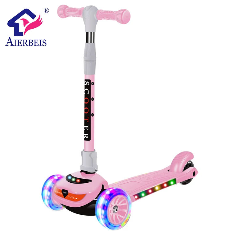 3 wheel folding adjustable electric kids kick scooter spray scooters with led lights
3 wheel folding adjustable electric kids kick scooter spray scooters with led lights