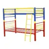 Home furniture cheap used iron metal kids bunk beds for sale
