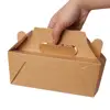 paper cardboard decorative cake boxes, french fry food packaging box