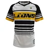 Latset design Sublimation OEM Custom Cheap colorful unisex football jersey