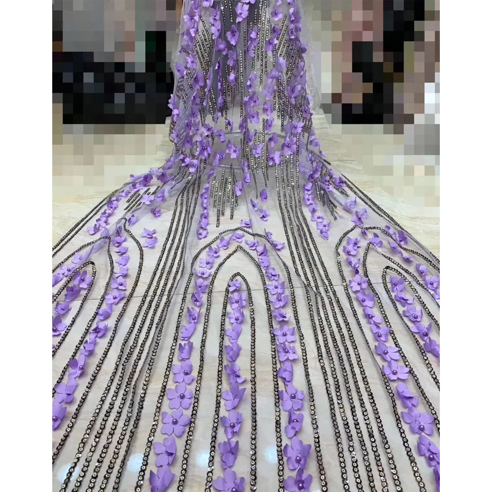 Beautifical net fabric rhinestones bridal beads tulle 3D purple wedding lace ML1N872, Can be customized
Beautifical net fabric rhinestones bridal beads tulle 3D purple wedding lace ML1N872, Can be customized
