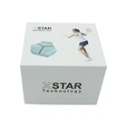 Factory square decorated cardboard boxes packaging