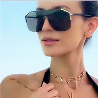 HBK 2019 Fashion Cool Gradient Shield Style Square Sunglasses For Women Men UV400 Half Frame Oversize Sun Glasses K32289
HBK 2019 Fashion Cool Gradient Shield Style Square Sunglasses For Women Men UV400 Half Frame Oversize Sun Glasses K32289