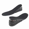 PVC Orthotic Height Elevator Shoe Increase Boots Insoles with Air Cushion for High Tops Boots and Casual Shoes