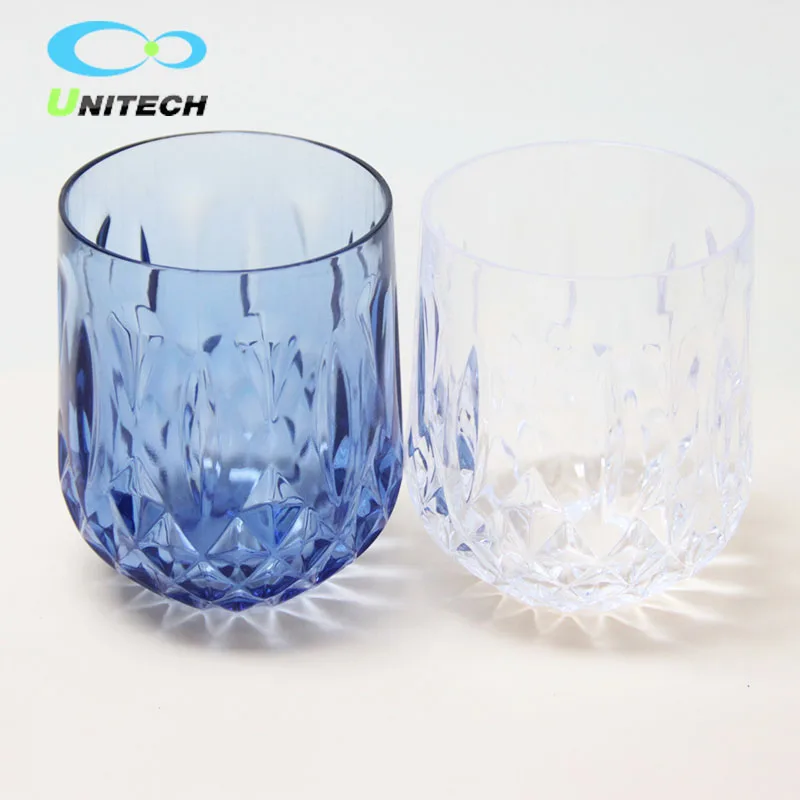 Hot Selling Luxurious Floral Embossed Decorative Blue Glassware Personalized Beer Glasses Polycarbonate Glass Water Tumbler, Customized color
Hot Selling Luxurious Floral Embossed Decorative Blue Glassware Personalized Beer Glasses Polycarbonate Glass Water Tumbler, Customized color