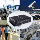fanless industrial pc Intel Celeron 1007U 1037U core i5 3317dual Core 2Ghz CPU 4COM RS232 ultra mini pc