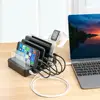 90W 6 USB Ports Multi Adapter Super Fast Mobile Phone Table PD Charger