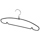 Simple and efficient metal shirt clothes hanger in lawn green
