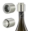 Wholesale promotion Decoration Custom Stainless Steel Wedding Favor Vacuum Cap Personal wine stopper importer To Keep Wine Fresh