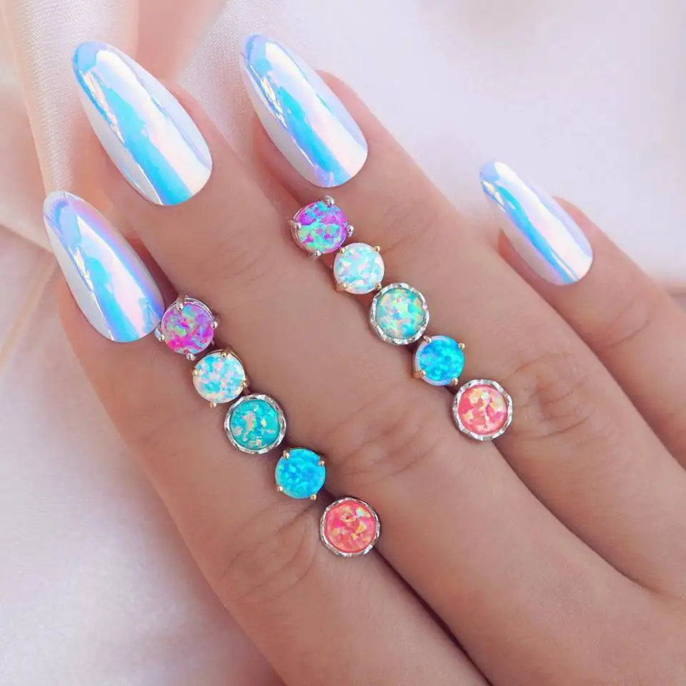 5 Pair/Set Geometric Crystal Stud Earrings Simple Summer Earring Women Girl Jewelry Accessories Birthday Party Gifts, Picture
5 Pair/Set Geometric Crystal Stud Earrings Simple Summer Earring Women Girl Jewelry Accessories Birthday Party Gifts, Picture