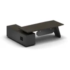 Modern Design CEO Boss Manager Executive Office Desk with Steel Leg
