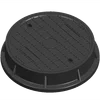 plastic road drain cover round FRP manhole cover well pit covers