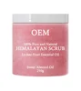 OEM Pure Natural Exfoliating Himalayan Pink Salt Body Scrub
