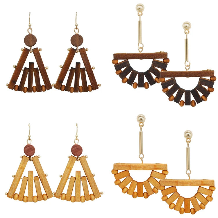 Vintage africa New Design customized Fashion laser cut wood earrings jewelry, Picture
Vintage africa New Design customized Fashion laser cut wood earrings jewelry, Picture
