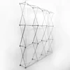 Aluminum alloy tube portable folding mesh design trade show booth / pop-up backdrop banner display stand / advertising rack