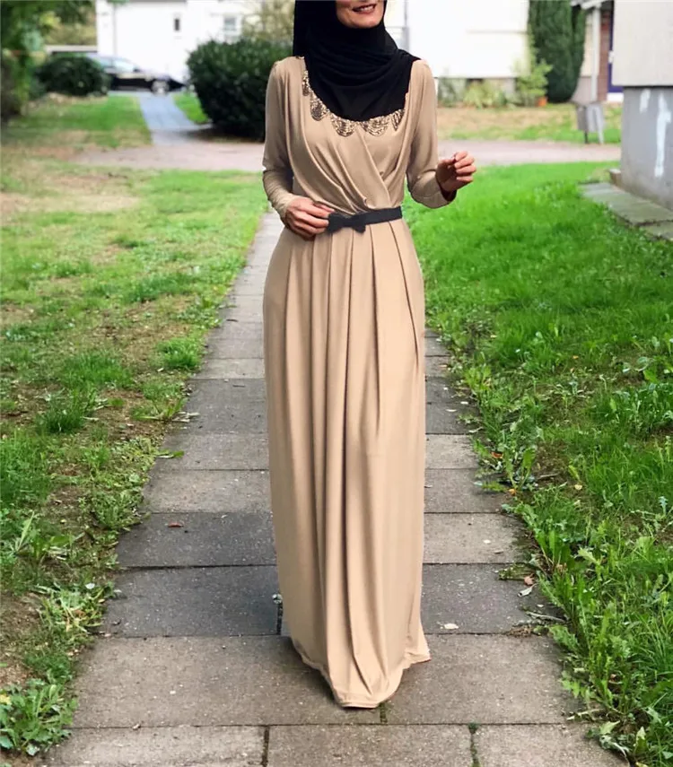 2019 Maxi Design and Casual Dresses Type muslim long sleeve maxi dress, Black;navy;gray;beige;khaki wine red;dark green
2019 Maxi Design and Casual Dresses Type muslim long sleeve maxi dress, Black;navy;gray;beige;khaki wine red;dark green