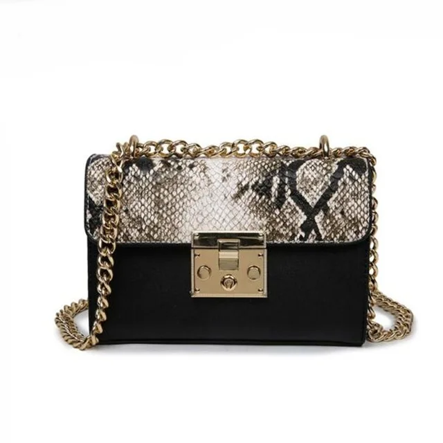 European and American style leopard skin snake skin contrast color high quality mobile phone small square shoulder bag, Black,white,red
European and American style leopard skin snake skin contrast color high quality mobile phone small square shoulder bag, Black,white,red