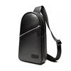Boshiho high quality durable carbon fibre leather chest bag