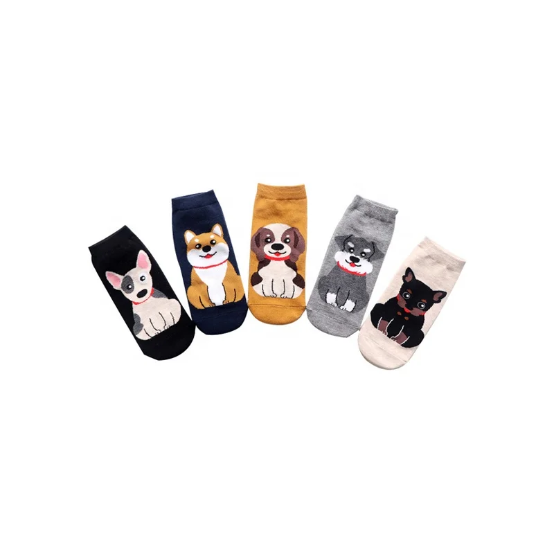 Japan Fashon Solid Color With Cartoon Dog Women Cotton Ankle Young Girls Tube Socks, As pic
Japan Fashon Solid Color With Cartoon Dog Women Cotton Ankle Young Girls Tube Socks, As pic