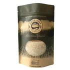 Food grade 3kg 5kg stand up pouch kraft paper bags for rice packaging