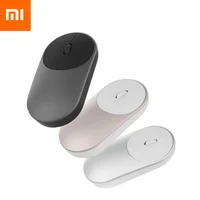 

Original Xiaomi Mi Wireless Mouse Portable Game Mouses Aluminium Alloy ABS Material 2.4GHz WiFi Bluetooth 4.0 Control Connect