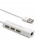 laptop computer USB to RJ45 Lan card combo 1 port network 3 port USB hub Ethernet adapter