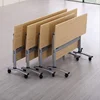 Steel Frame Stackable Foldable Conference Table Tops for Training Center/School Classroom