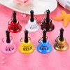 The new English metal bell hand key creative hang tourist souvenirs wholesale chain keychain holder