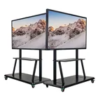 Hot sale educational whiteboard software LCD LCD 55 65 75 86 98 inch touch screen monitor smart tv display for schools