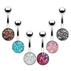 Sexy Bar Navel Piercing Belly Button Ring 316L Steel Navel Jewelry Body Piercing Jewelry